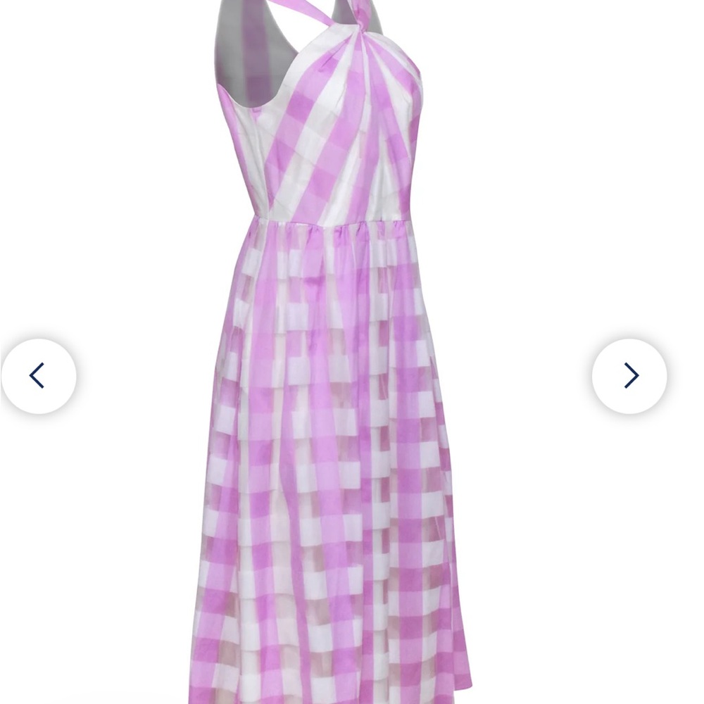 Kate Spade Mock Gingham halter Dress - Picture 2 of 6
